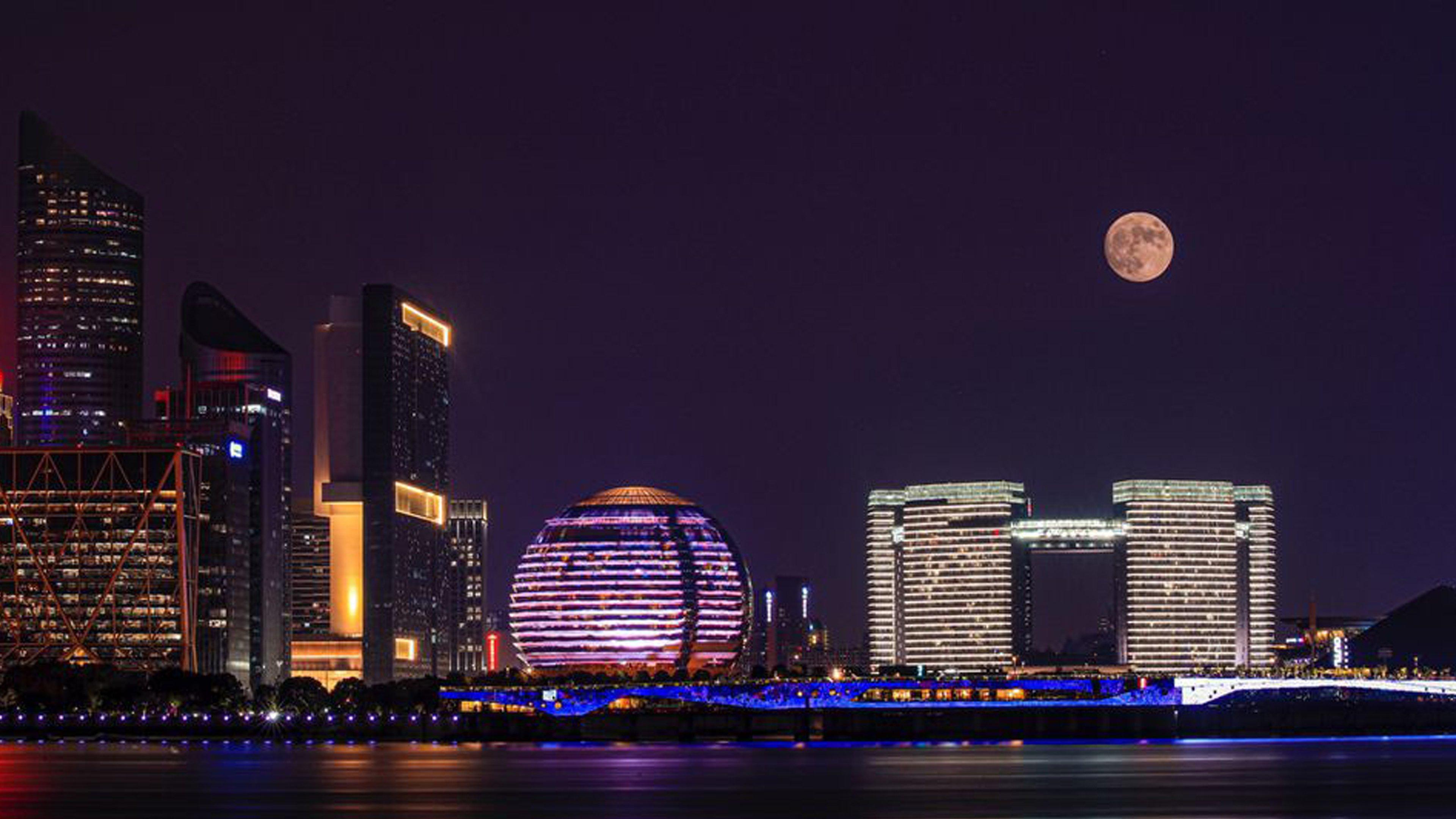 Holiday Inn Express Hangzhou Binjiang Aoti By Ihg Екстериор снимка