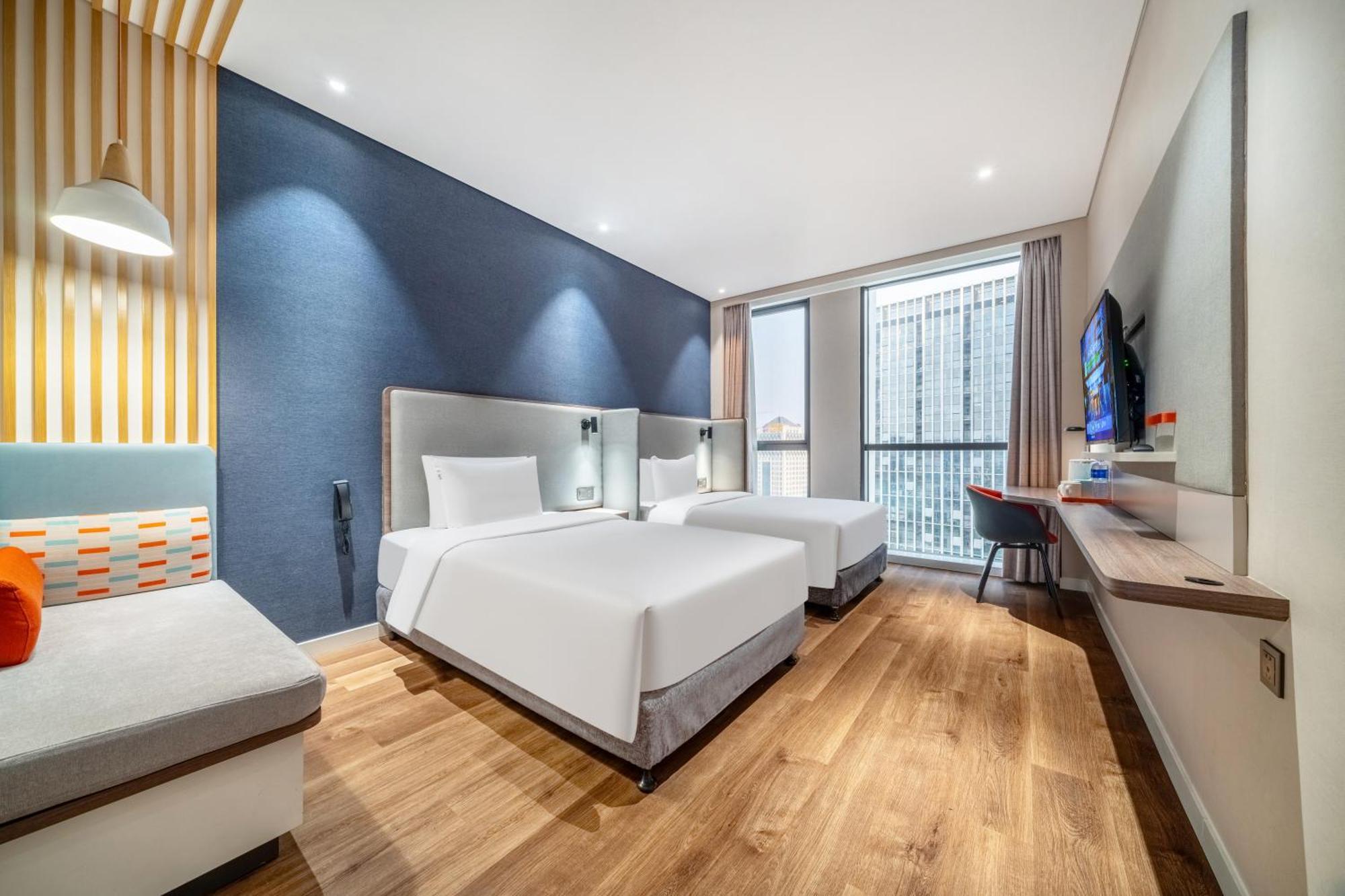 Holiday Inn Express Hangzhou Binjiang Aoti By Ihg Екстериор снимка