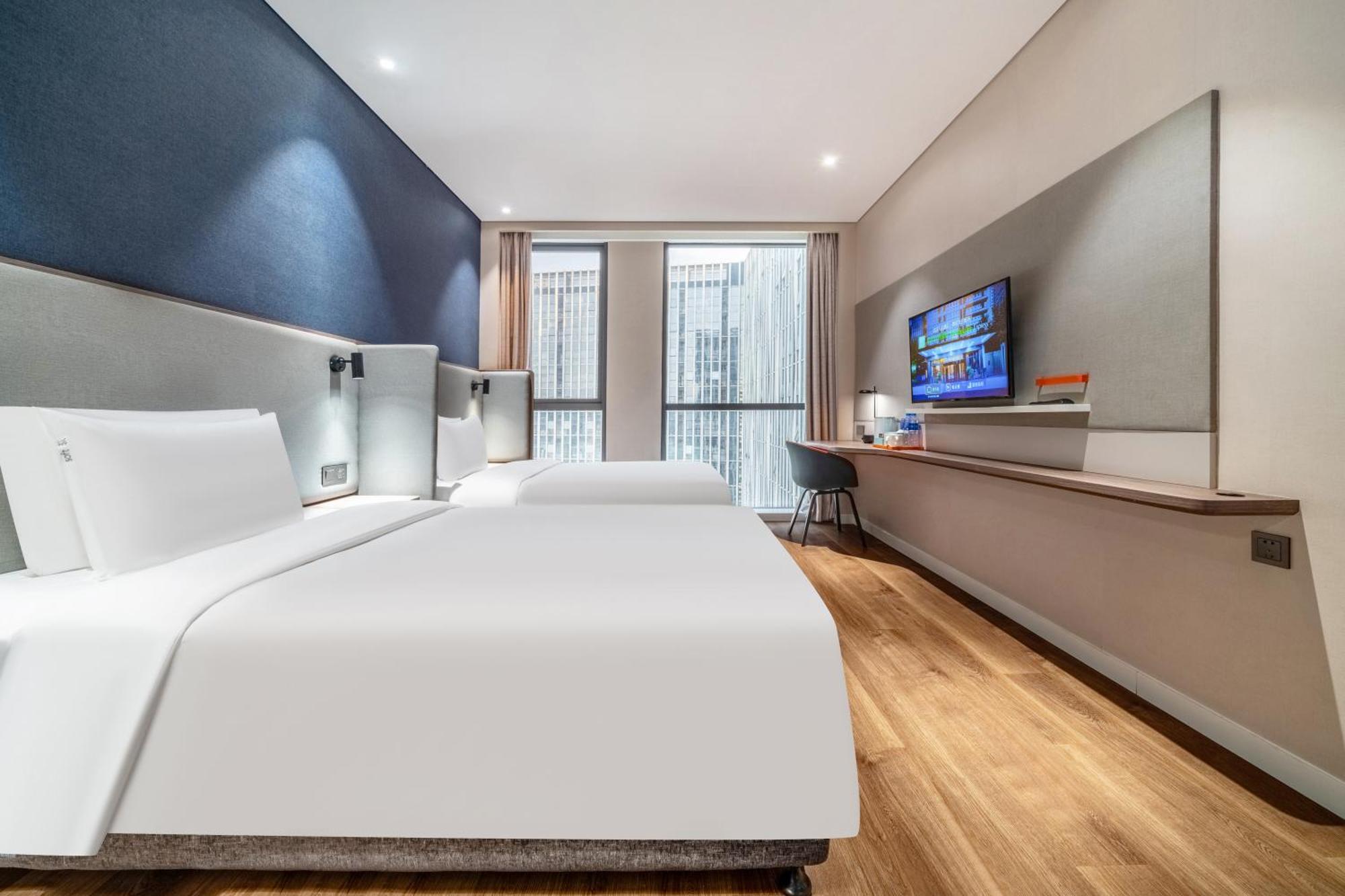Holiday Inn Express Hangzhou Binjiang Aoti By Ihg Екстериор снимка