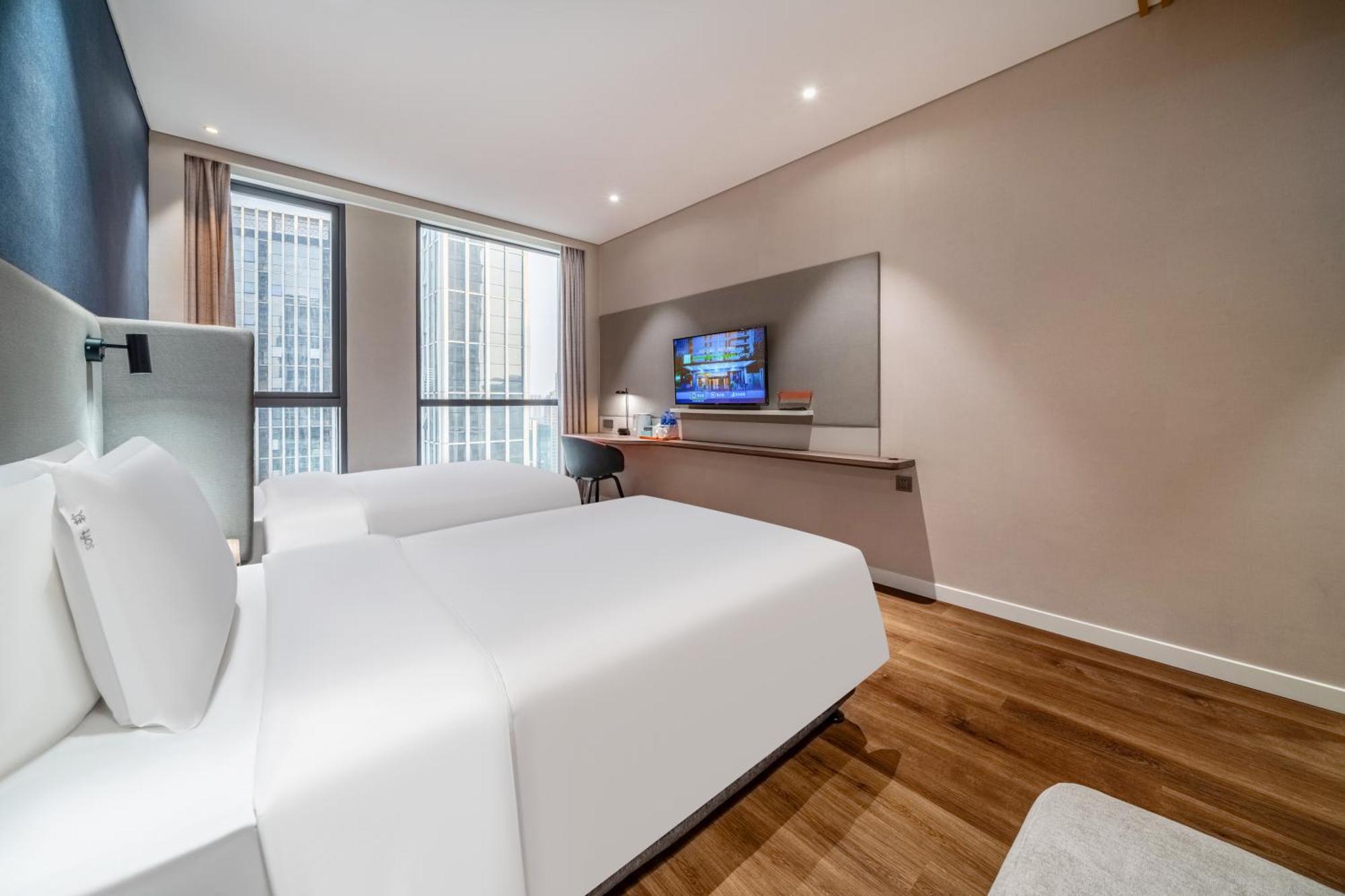 Holiday Inn Express Hangzhou Binjiang Aoti By Ihg Екстериор снимка